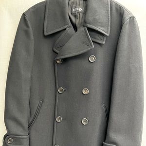 New Men’s “Allegri” Wool Pea Coat 🧥